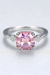 Morganite 925 Sterling Silver Ring  