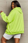 Full Size Drawstring Long Sleeve Hoodie  