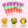 24pcs/lot Fruit Flavor Peel Off Liquid Lipstick Waterproof Long Lasting Lip Gloss