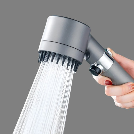 3-Mode High-Pressure Shower Head for a Spa-Like Experience  