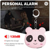 Cute Rechargeable Personal Alarm Keychain.