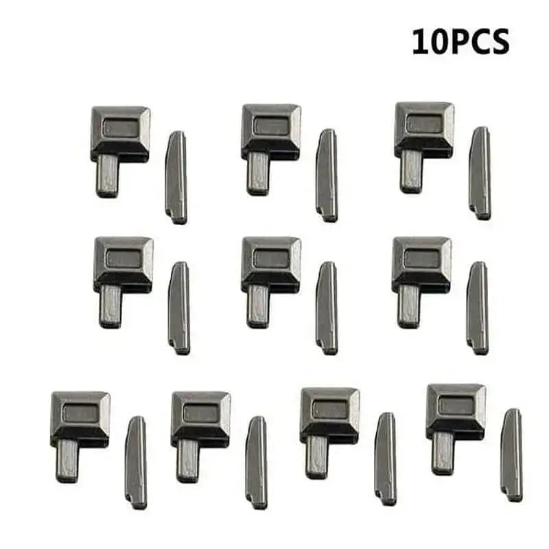 197/84/8pcs Zipper Repair Kit Zipper Replacement Puller For Clothing Tent Install Pliers Tool Stop Extension Luggage Clothing