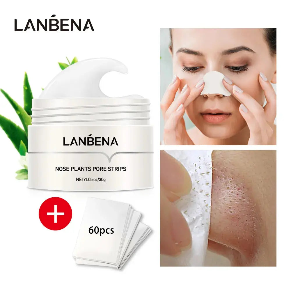 LANBENA Style  Blackhead Remover Nose Mask Pore Strip Korean Athene LQ Store