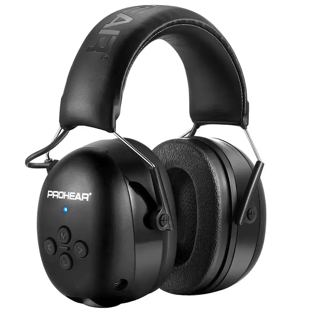 ZOHAN Electronic Headphone 5.0 Bluetooth Earmuffs Hearing Protection Headphones for Music Safety Noise Reduction Charging - eboygifts