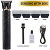 Electric Hair Cutting Machine Hair Clipper Professional Men Shaver Rechargeable