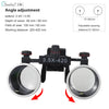 Dental Loupes Accessories 2.5X 3.5X Coated Optical Lens With Clip Magnifying Glass Galilean Binocular Dental Magnifier HYG Dental Store