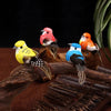 6Pcs Artificial Birds Fake Foam Animal Simulation Feather Birds Models DIY Wedding Home Garden Ornament Decoration Tree Decor  