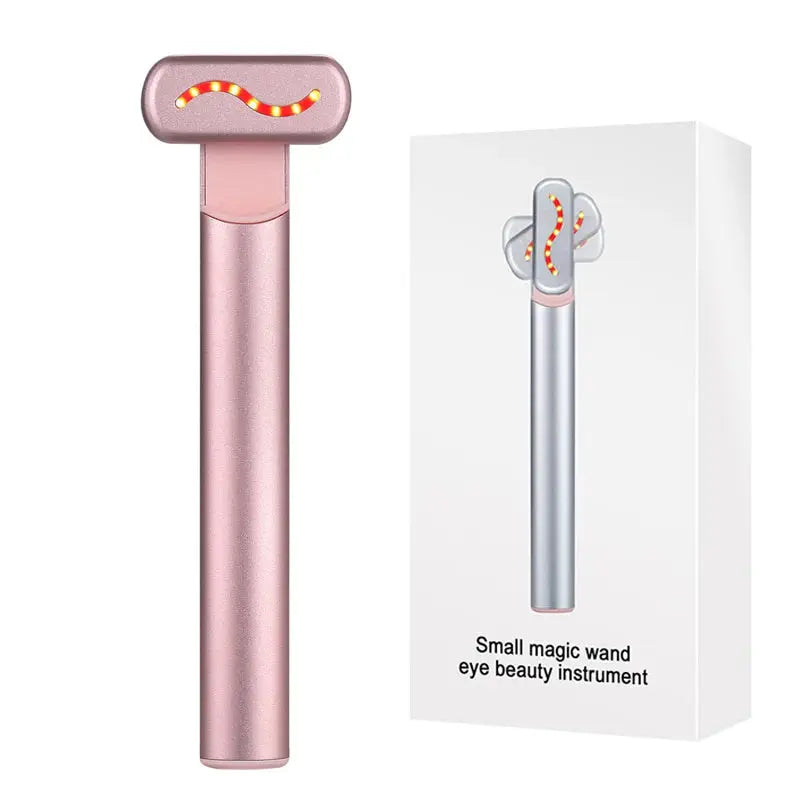 EMS Microcurrent Face Lifting Device Red Light Facial Wand Eye Neck Massager Skin Tightening  Anti Wrinkle Skin Care Beauty Tool - eboygifts