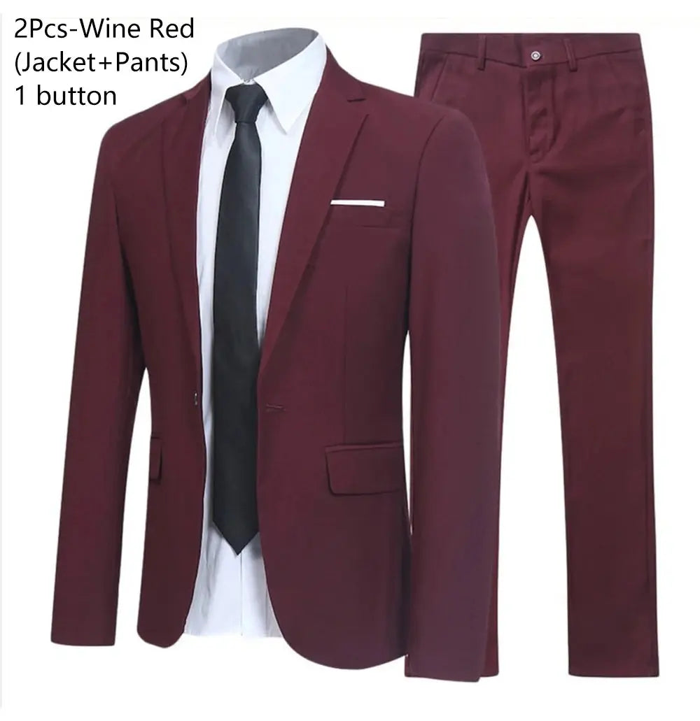 Suits Wedding For Men Blazers Set Elegant  3 Pieces Business Luxury  Formal Vest Pants Full Coats 2023 Jackets Free Shipping ZHUOLIN Suit Store  EBOYGIFTS