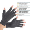 Relieve Hand Discomfort with 1pair Fingerless Compression Gloves RooRuns Store