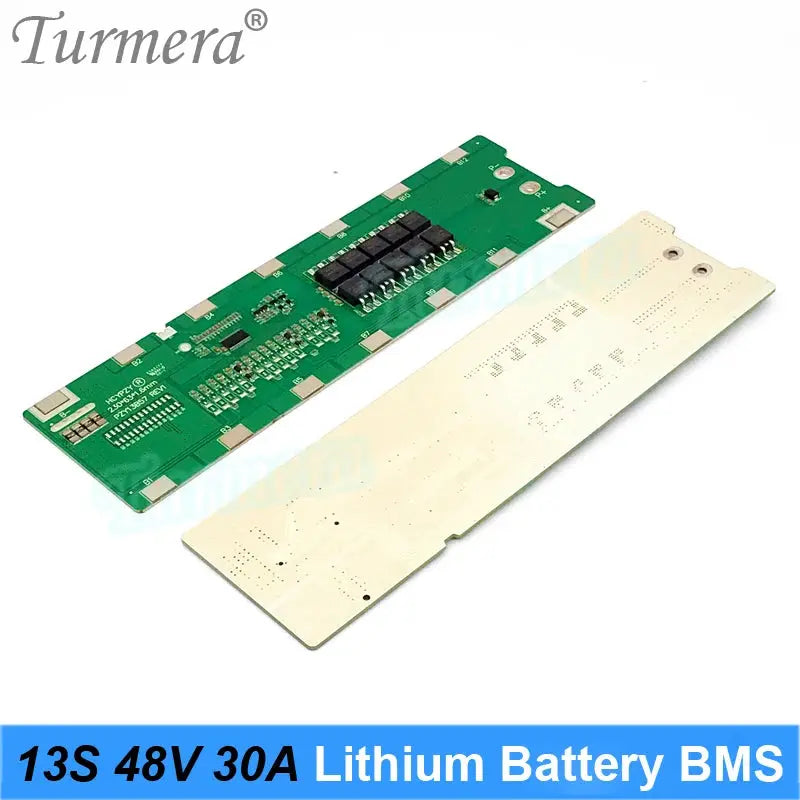 Turmera 13S 20A 30A BMS 48V 52V Lithium Battery Protection Board Spot Welding Directly Use in Electric Bike or E-scooter Battery  