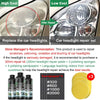 Car Headlight Restoration Polishing Kits Headlamp Scratch Remover Repair Cleaning Paste Remove Oxidation Headlight Polish Liquid  