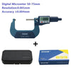 0.001 mm Electronic Outside Micrometer 0-25 mm With Extra Large LCD Screen Digital Micrometer Electronic Digital Caliper Gauge Shahe Official Store  EBOYGIFTS