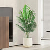 90-180cm Large Fake Palm Tree Artificial Tropical Plants Plastic Monstera Leaves Big OliveTree Foliage for Home Garden Decor  