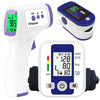 Digital Arm Blood Pressure Test Kit Cuff Sensor Monitor BP Automatic Pressure Tonometer Tensiometer Heart Rate Pulse Meter  