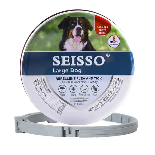 8 Month Protection Anti-Flea and Tick Collar for Dogs and Cats  