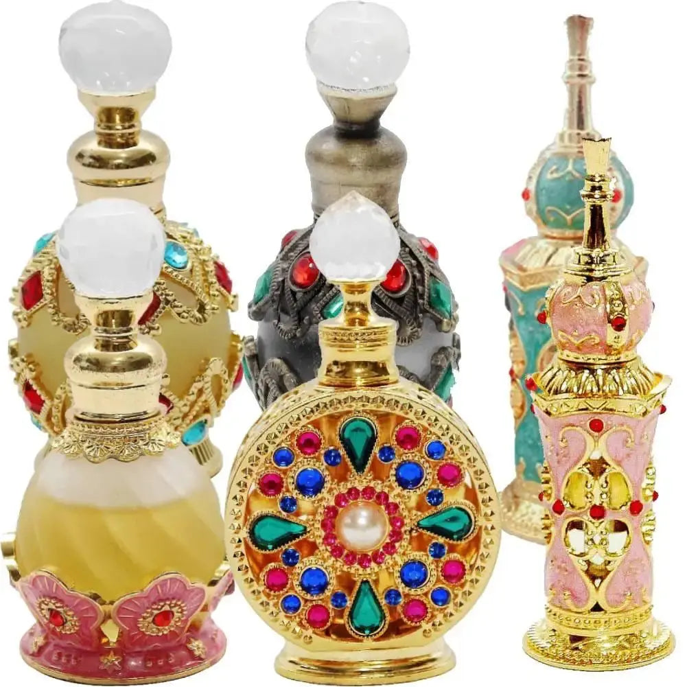 Newest Arabian Perfume Dubai Essential Oil Perfume Fragrances 15ml Arabic Perfume  For Women Long Lasting Perfume Luxury Ali-RR Global Beauty Store