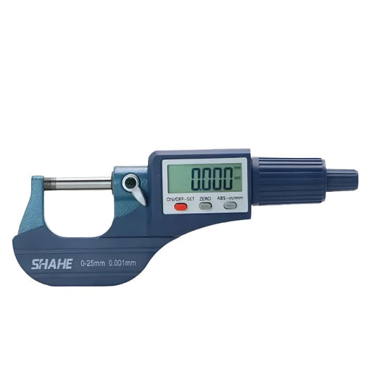 0.001 mm Electronic Outside Micrometer 0-25 mm With Extra Large LCD Screen Digital Micrometer Electronic Digital Caliper Gauge Shahe Official Store  EBOYGIFTS
