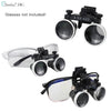 Dental Loupes Accessories 2.5X 3.5X Coated Optical Lens With Clip Magnifying Glass Galilean Binocular Dental Magnifier HYG Dental Store