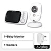 3.5 Inch Video Baby Monitor 2.4G Mother Kid Two-way Audio Night Vision Video Surveillance Camera With Temperature display Screen Eye4U Official Store  EBOYGIFTS