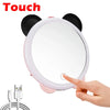 Lighted Makeup Mirror Use Battery And USB Rechargeable Dual-use 16LED Beauty Mirror Portable Touch Screen Dimming Vanity Mirror Wins Fire Light Store