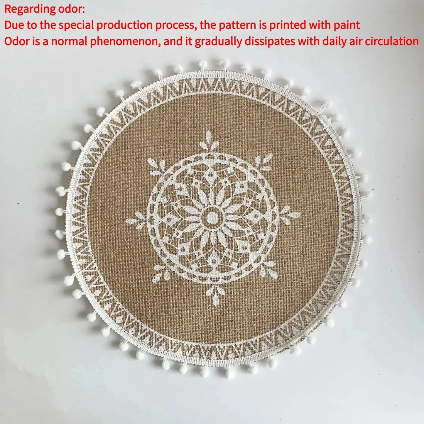 Round Placemat Table Non-Slip ZMXUNQ Global Store