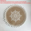 Round Placemat Table Non-Slip ZMXUNQ Global Store