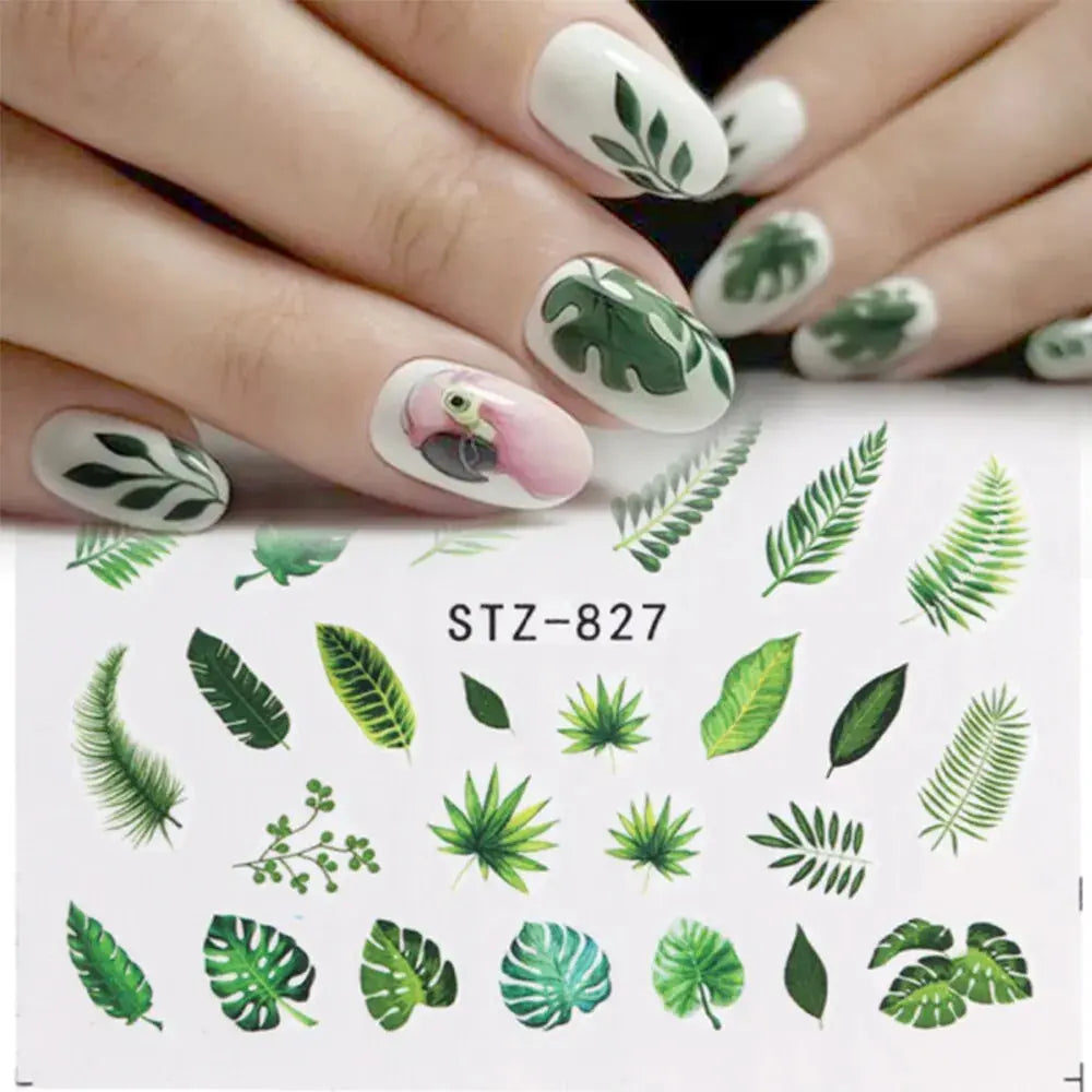 1Pc Spring 3D Nail Sticker And Water Decal Flower Leaf Cherry Blossoms Simple Floral DIY Slider For Manicuring Decorations Tips Shop5370096 Store  EBOYGIFTS