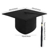 Black Adult Bachelor Caps with Tassels University Master Graduation Hat 2024 Congratulation Graduation Party Decoration Supplies Party Decorative Favors Store  EBOYGIFTS