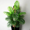 90-180cm Large Fake Palm Tree Artificial Tropical Plants Plastic Monstera Leaves Big OliveTree Foliage for Home Garden Decor  