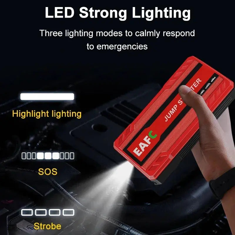 Car Jump Emergency Booster Starter Engine With USB Quick Charge 12V Auto Battery Power Bank Pack for Car  