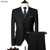 Suits Wedding For Men Blazers Set Elegant3 Pieces Business LuxuryFormal Vest Pants Full Coats 2023 Jackets Free Shipping ZHUOLIN Suit Store  EBOYGIFTS