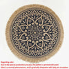 Round Placemat Table Non-Slip ZMXUNQ Global Store