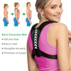 Adjustable Posture Corrector Upper Back Brace Neck Shoulder Brace Back Support Pain Relief Belt Women Men Spine Straightener SPOSAFE Official Store