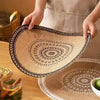 Round Placemat Table Non-Slip ZMXUNQ Global Store