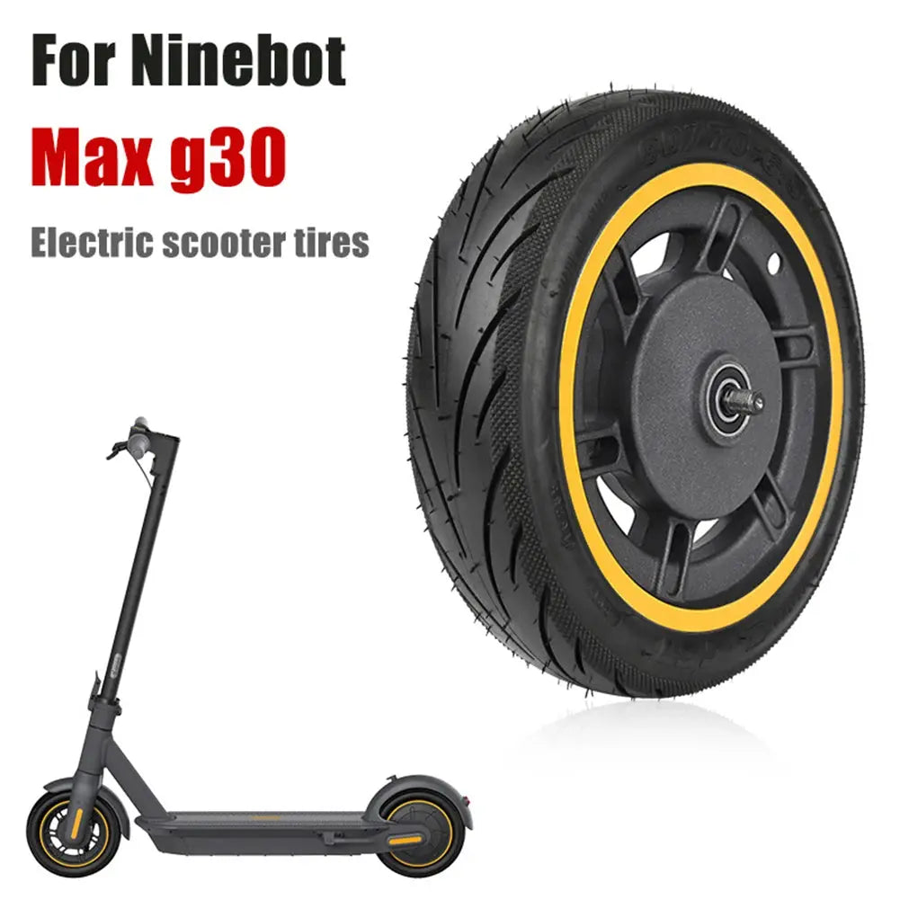 1pc 60/70-6.5 Rubber Scooter Tubeless Tyre 10inch Electric Bike Tyre Tubeless Tires For Ninebot Max G30 E-bike Cycling Parts  