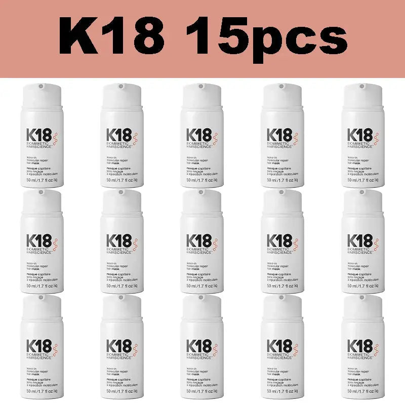 50ml K18 Original Leave-In Repair Hair Mask Treatment To Repair Dry or Damaged Hair 4 Minutes To Reverse Hair Damage Moisturize Makeup Beauty Online Store