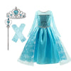 Girls Snow Queen Elsa Kids Costumes For Girls 2023 Carnival Party Prom Gown Robe-Playing Children Clothing Princess Dress NNJXD Official Store  EBOYGIFTS