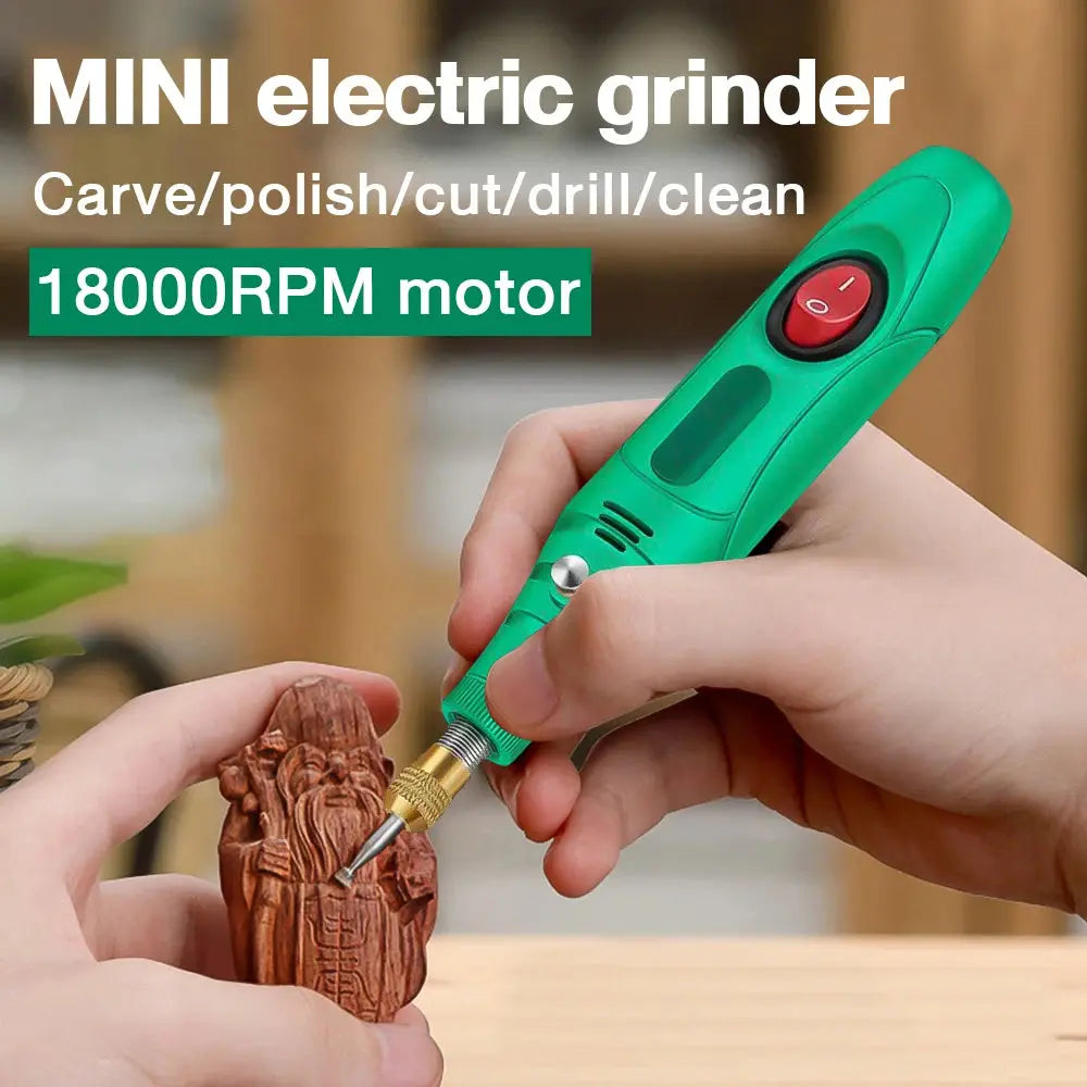 Electric Drill Grinder Engraver Pen Grinder Mini Drill Polishing Electric Rotary Tool Grinding Machine Miniature Household Tool Home Of Hybrid Tools Store