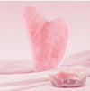 Facial Beauty Massage Roller Body Rose Gua Sha Love Heart-Shaped Double-Headed Natural Jade Relaxing Slimming Face Portable CXXW4D Store