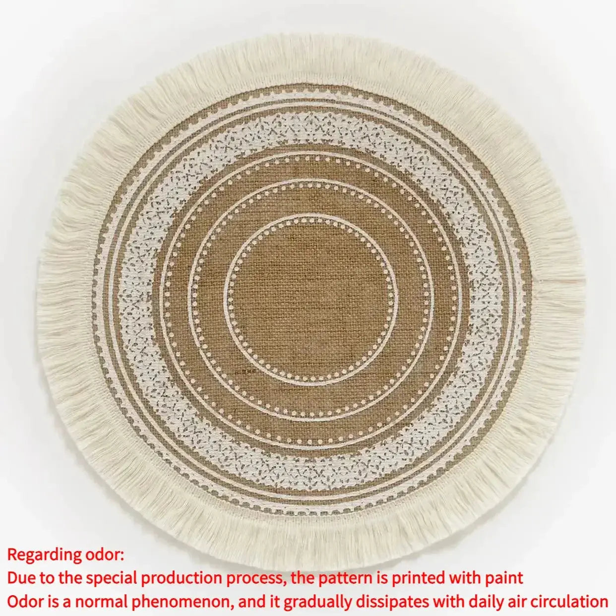 Round Placemat Table Non-Slip ZMXUNQ Global Store