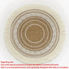 Round Placemat Table Non-Slip ZMXUNQ Global Store