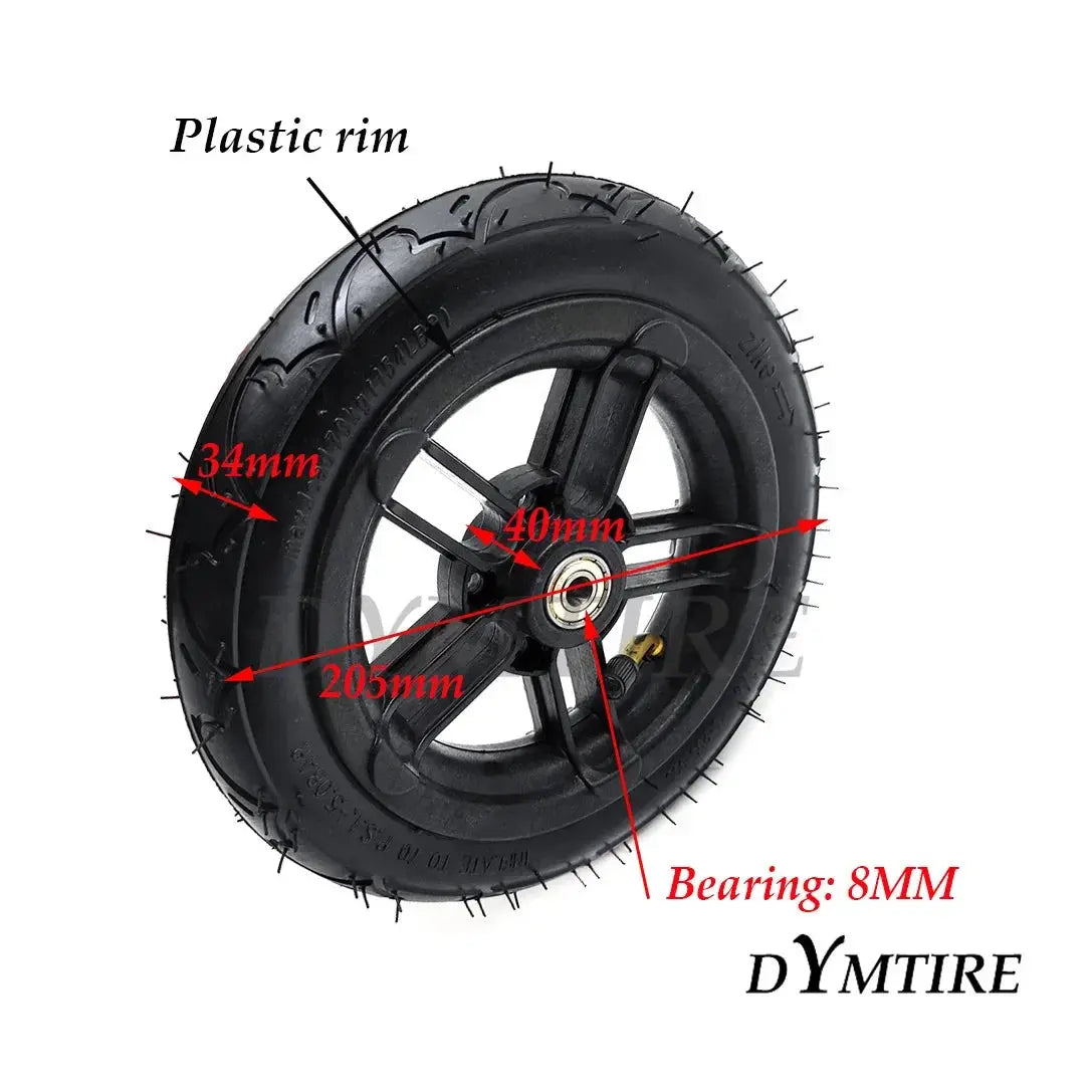 8 Inch 8x1 1/4 Wheel Pneumatic Inner Outer Tire for A-bike Folding Electric Scooter E-twow Replace Parts  