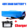 18650 13S3P 48V 30Ah 30000mAh Lithium ion Battery Pack 750w 1000w E-bike Electric bicycle Scooter with BMS And 54.6v Charger Aleaivy Official Store