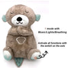 Breathing Buddy Baby Soothing Otter Plush Doll  