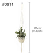 Gardening Macrame Plant shelves Hanging Basket Outdoor Hanger Rope Cotton Linen Flower pot NetCourtyard Wall Hanging Decor  