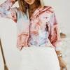 Long Sleeve Printed Blouse Elegant Shirt Tops  