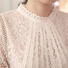 Women Long Sleeve Chiffon Lace Blouse Spring Autumn Elegant New Tops - EBOYGIFTS LLC women AttireWomen Long Sleeve Chiffon Lace Blouse Spring Autumn Elegant New Tops