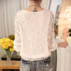 Women Long Sleeve Chiffon Lace Blouse Spring Autumn Elegant New Tops - EBOYGIFTS LLC women AttireWomen Long Sleeve Chiffon Lace Blouse Spring Autumn Elegant New Tops