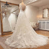 2023 Robe Mariee Sleeveless V Neck Wedding Dress